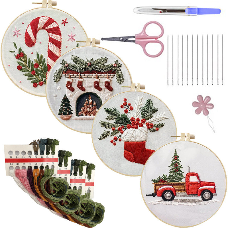 Chrismax Embroidery Kit